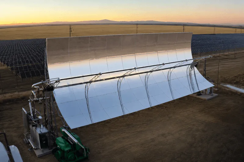 KVB Parabolic Trough for Leather Industry